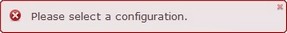 Deployment plan error message