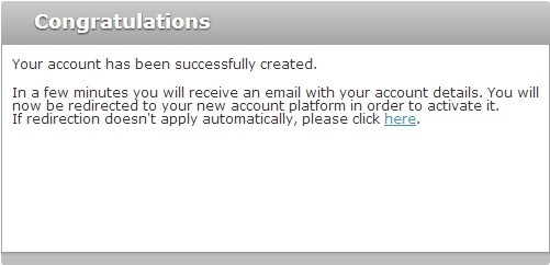 MCL Subscription Manager new account3