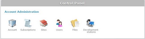 Admin Dashboard Control Panel